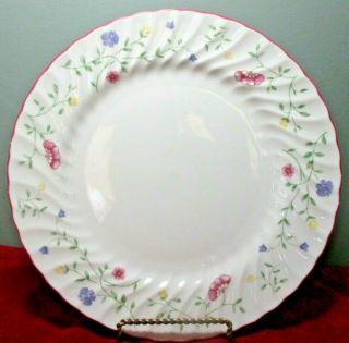 Johnson Bros.  " Summer Chintz " Dinner Plate,  10 1/2  England 1883 " Backstamp
