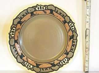 Haeger Pottery Paul Revere Seg Style Plate 10 "