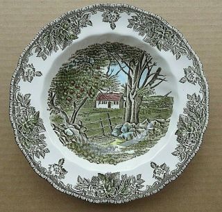8 1/2 " Friendly Village Johnson Brothers The Stone Wall Salad Soup Bowl England