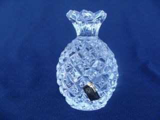 Bleikristall Beyer Germany 24 Lead Crystal Pineapple Paperweight W/stickers