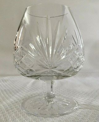 Rogaska Richmond Cut Crystal Brandy Snifter Glass Goblet 4 3/4 " Stemware Barware