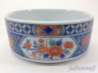 Tiffany & Co Imari Floral Design Round Porcelain Round Bowl Candy Trinket Dish