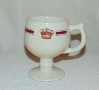 1983 Sterling China Hotel Del Coronado Pedestal Coffee Cup/mug