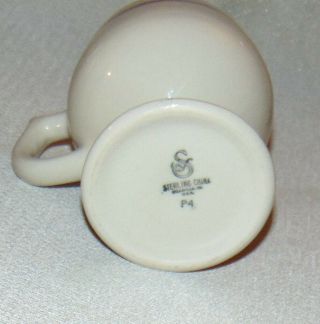 1983 Sterling China Hotel Del Coronado Pedestal Coffee Cup/Mug 3