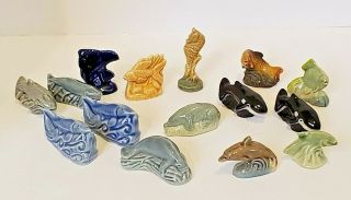 Wade Whimsies Porcelain Figurines - Sea Creatures
