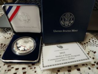 2011 - P Proof United States Army Commemorative Silver Dollar Coin