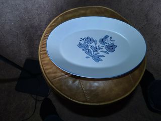 Vintage Pfaltzgraff Yorktowne Platter 16 Large Oval Serving Stoneware Usa 14 "