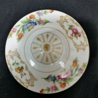 Vintage Rc Noritake Nippon Toki Kaisha China Floral Pattern Sugar Bowl Lid Repla