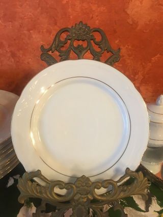 Vintage Southington By Baum Golden Rhapsody China Poland 1 Dessert Plate 8 Avail