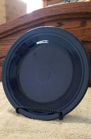 Fiestaware - Dinner Plate - Cobalt Blue  10.  5 Inches
