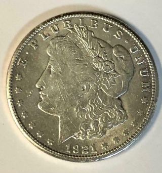 1921 - S Us Morgan Silver Dollar $1