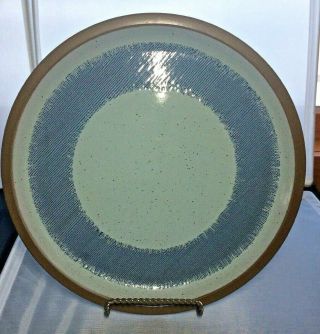 Wedgwood Midwinter Denim Blue Dinner Plates 10 5/8 " Stoneware England