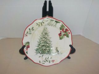 Winter Forest Better Homes & Gardens Heritage Salad Plate Bunny - 8 1/2 "