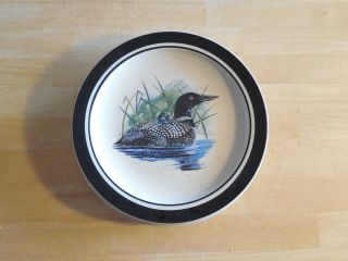 Folkcraft Loon Lake Scotty Z Salad Plate 8 1/2 " Duck Lodge Asst 21 Available