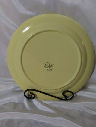 LuRay Pottery Pastel Plate In Yellow 2