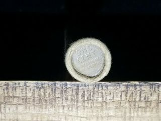 1908 Indian Head Penny & Vdb Wheat Cent / Old Small Cent Roll/ 219.