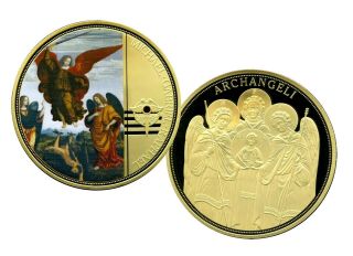 Colossal Archangels Commemorative S Coin Proof Lucky Money Value $139.  95