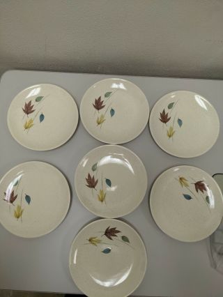 Franciscan Autumn Leaves Bread And Butter Plates 7