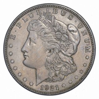 1921 - D Morgan Silver Dollar - Us Coin 686