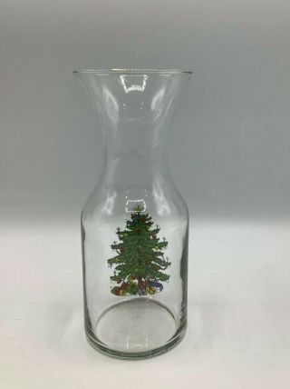 Cuthbertson CHRISTMAS TREE Glass Wine Carafe 3