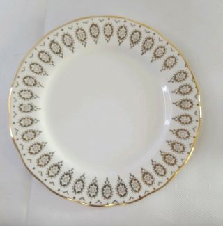 Vintage Queen Anne Bread Dessert Side Plate Dish Bone China England Flowers