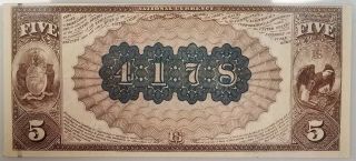 Series 1882 $5.  00 Nat ' l Currency,  The National Bank of Commerce in St.  Louis 5