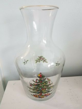 Christmas Tree Juice Carafe/pitcher (8 Inches)