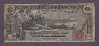 1896 $1 Historic Educational Silver Certificate