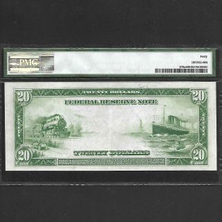 FR 979A $20 1914 FEDERAL RESERVE NOTE CLEVELAND PMG 40 SHIPS 2