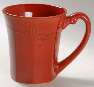 Better Homes And Gardens Country Crest Red Mug 9506079