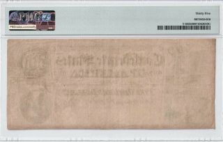 T - 64 $500 1864 Confederate States of America PMG 35 RED,  TAKE A LOOK 2