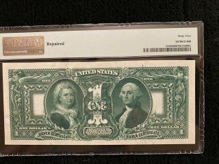 1896 1 educational silver certificate Fr 224 PMG 62 2