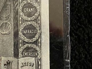 1896 1 educational silver certificate Fr 224 PMG 62 4