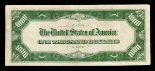Awesome 1934A St.  Louis $1000 ONE THOUSAND DOLLAR BILL 500 Fr.  2212 - H H00047695A 3