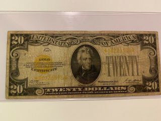 1928 $20 Gold Certificate Star Note Fr 2402