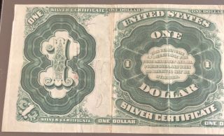 1891 - $1 Silver Certificate “MARTHA” - Fr 223 - in VF,  - EF W/crease - N. 5