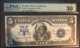 1899 $5 Silver Certificate Fr 281