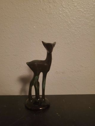 Blue Mountain Pottery Deer Figure 5 " Tall