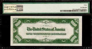 Gorgeous LGS PMG XF40 1934 Chicago $1000 One Thousand Dollar Bill Fr.  2211 30609A 3