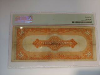 1922 $50 Gold Certificate FR 1200 Large S/N Speelman PMG 25 Very Fine 2
