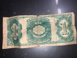 Martha Washington 1891 United States One Silver Dollar 6