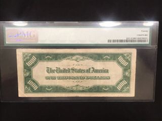 1934 $1000 Federal Reserve Note Bill Richmond Mule Note,  PMG VF20,  FR 2211 - E 2