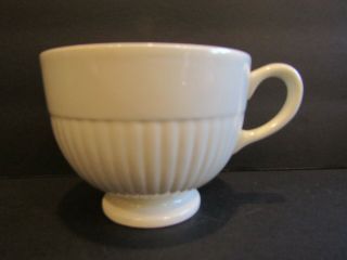 Wedgwood Of Etruria Barlaston Queens Ware Edme Footed Coffee Cup 2 3/4 " England