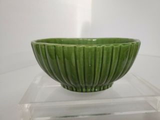 Green Art Pottery Planter By Haeger 4020 Oval