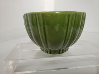 Green Art Pottery Planter by Haeger 4020 Oval 3