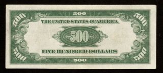 1934 Chicago $500 Five Hundred Dollar Bill 1000 Fr.  2201 G00125761A 3