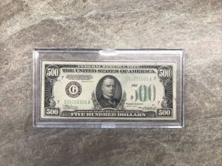 500 Dollar Bill 1934,