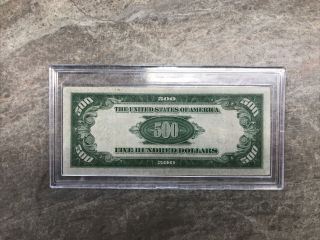 500 Dollar Bill 1934, 2