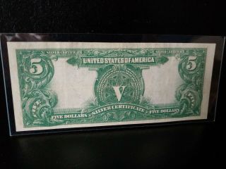 1899 $5 Silver Certificate VF,  / XF Chief Note 5