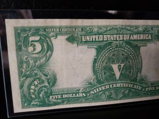 1899 $5 Silver Certificate VF,  / XF Chief Note 6